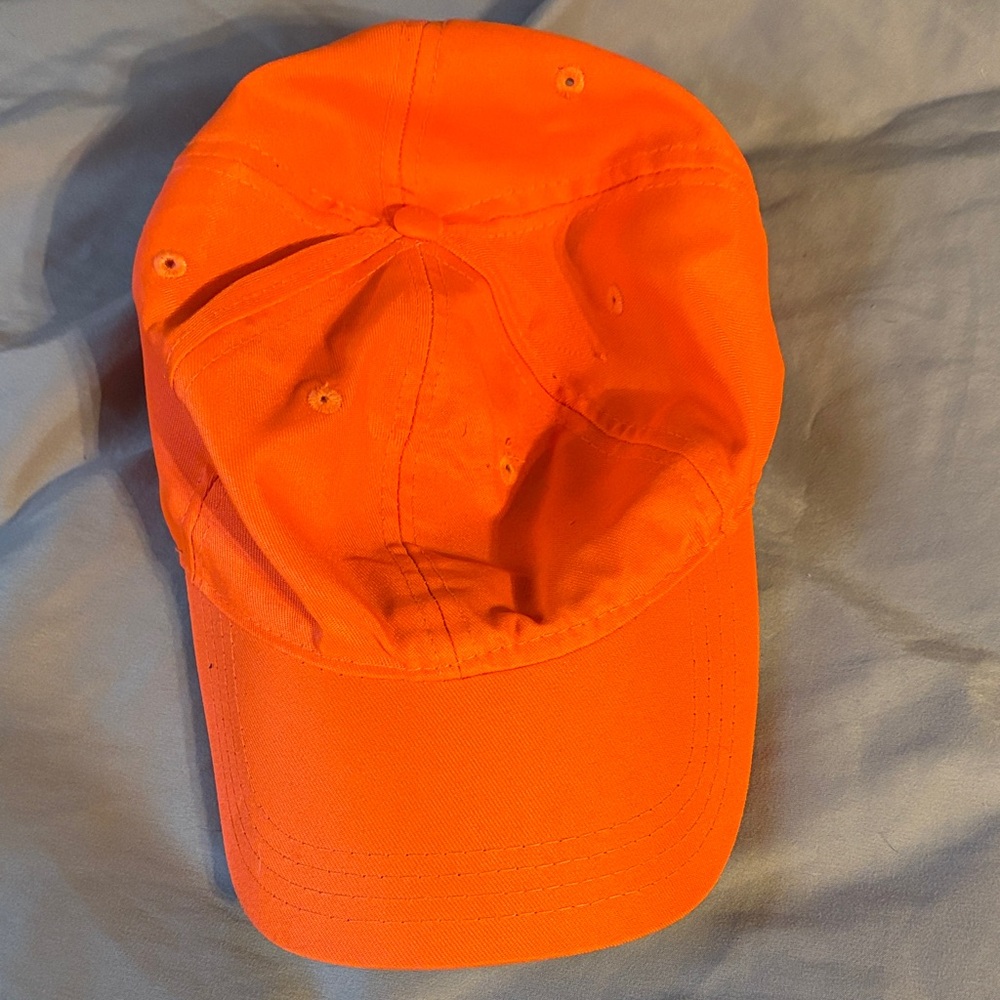 Orange Baseball Cap